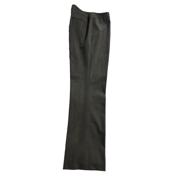 Lafayette 148 NY Gray Wool Straight Leg Dress Pants - 10 - Picture 5 of 7